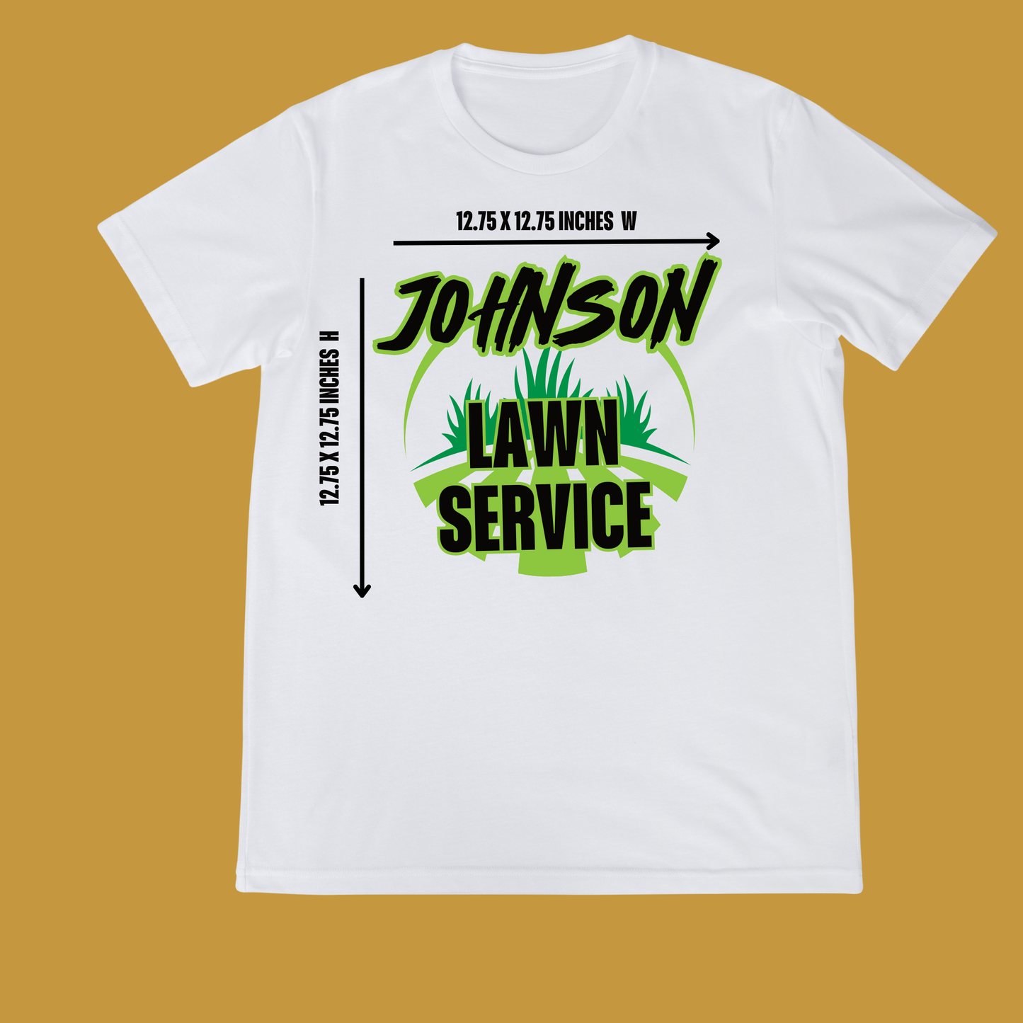 PRESSING SERVICE ONLY, SHIRTS NOT INCLUDED (Front Design or front and Back)