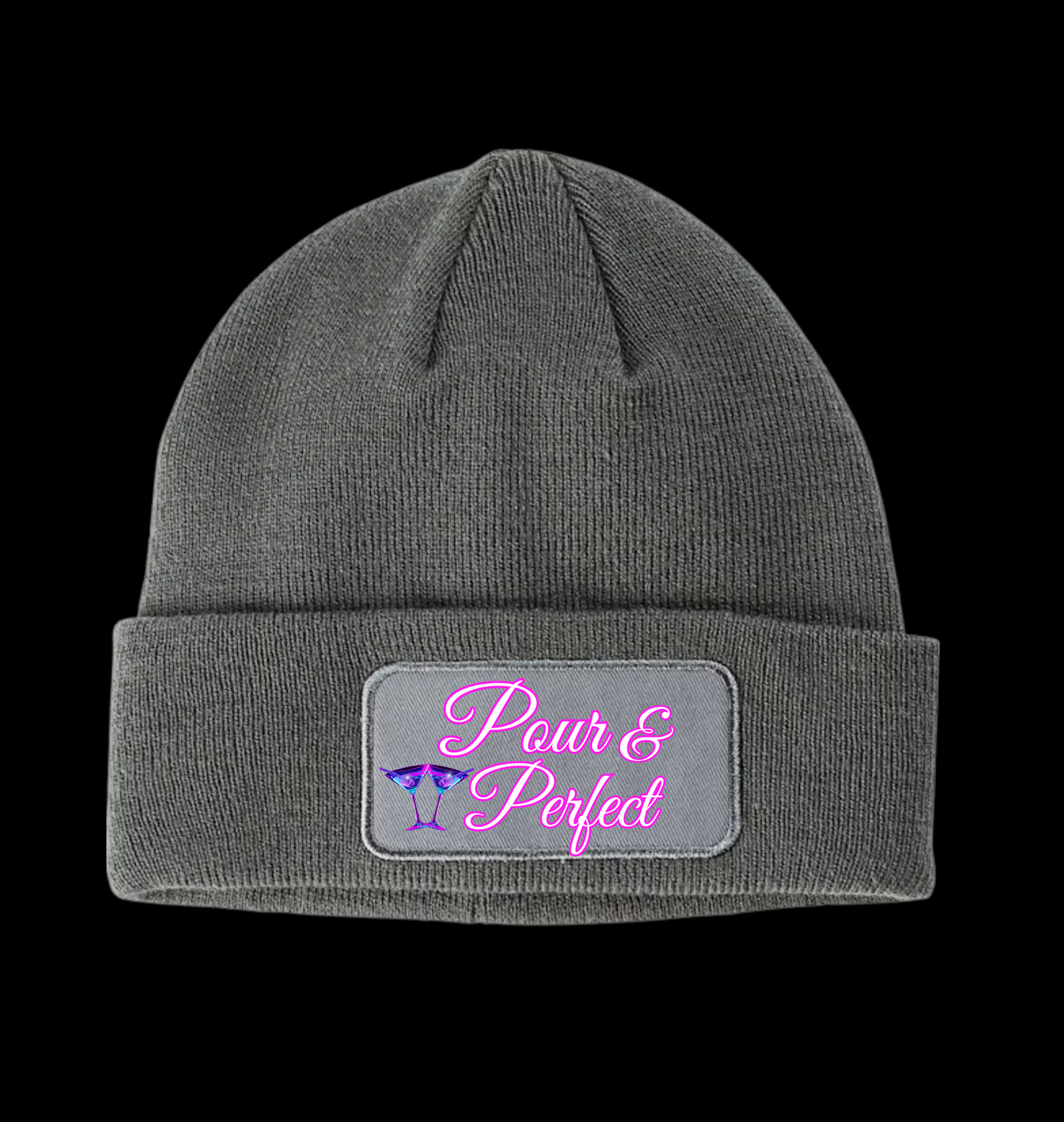 DTF Custom Patch Beanie