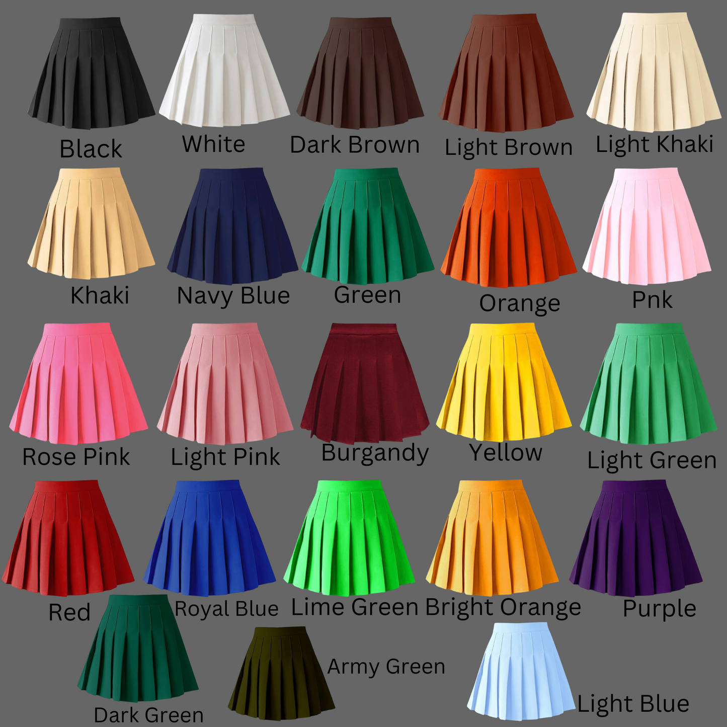 Pleated Tennis Skirt
