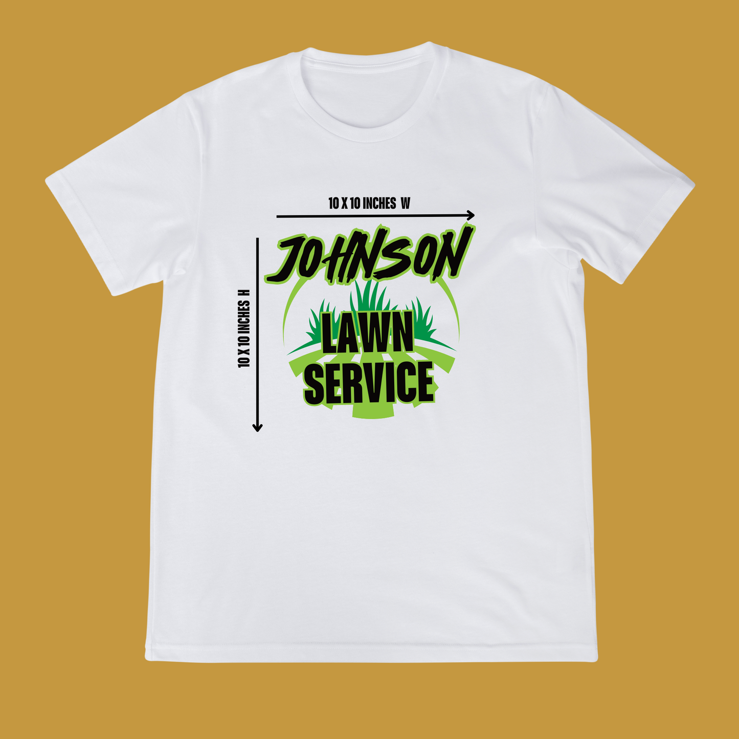 PRESSING SERVICE ONLY, SHIRTS NOT INCLUDED (Front Design or front and Back)